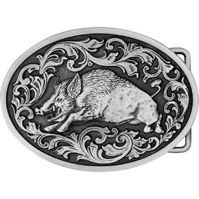 HAQUIL Wild Boar Belt Buckle Street Punk Style Men's Western Belt Buckle