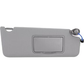 Left Drvier Side Sun Visor Fit for Honda Pilot 2017-2022 ، Honda Ridgeline 2018-2023 يحل محل# 83280-TG7-A12ZB (رمادي)
