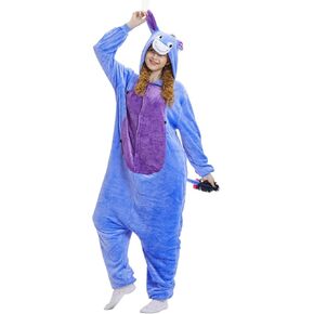 Plustrong Adult Onesie Costume Pajamas Halloween Costumes Animal Onesie Cosplay Sleepwear