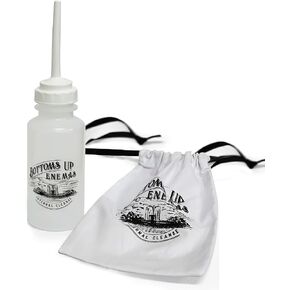 BUE Reusable Enema Bottle -10oz BPA-Free. Bottoms Up Enemas