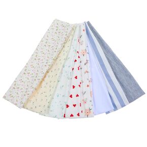 8 Pcs Non Slip Elastic Floral Hairbands Sports Hair Bands Headbands for Women Stretchy Sweat Headband Stripe Fashion Heart Hairbands for Running Yoga Workout