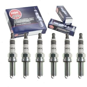 6 PC NGK Iridium IX Parch Plugs متوافقة مع Honda Odyssey 3.5L V6 2008-2019