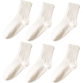 5/6 pairs crew socks for womens, No pilling socks,Casual thin Socks and cozy socks 5-9 in Kuwait