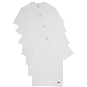 Nautica Men's 4 عبوات Cotton Limited Edition V-Neck Thirts