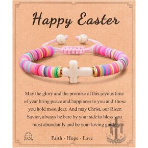 Shonyin Cross Bracelet for Girls - First Communion, Baptism, Confirmation Gifts for Girl, Pearl Jewelry for Your Little Girls in Kuwait