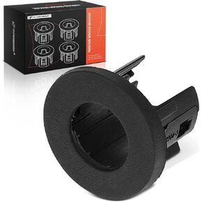 A-Premium Rear Outer Left Side Parking Assist Sensor Retainer Bezels Compatible with Ford Models - F-250 F-350 F-450 F-550 Super Duty, 2017 2018 2019