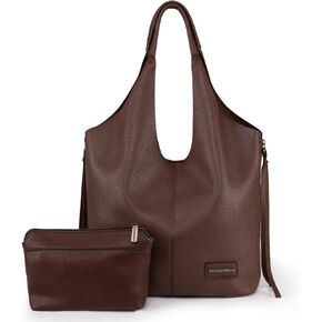 Montana West Slouchy Hobo Bags for Women Soft Designer Shoulder Purses Ladies Top Handle Handbag in Kuwait