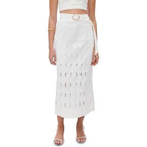 Amur Gay's Jay Twill Midi Skirt