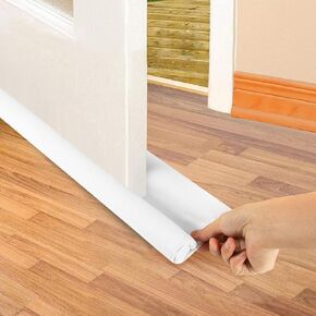 Draft Door Stopper 36 Inches, Draft Guard for Interior Door, Heavy Duty Door Sweep, Sound Proof Reduce Noise Keeping Warm in and Cold Out, Thicker Door Draft in Kuwait