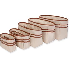 Tote Bag Insert Purse Organizer Insert with Cup Holder Dividers for Inside Purse (Large)