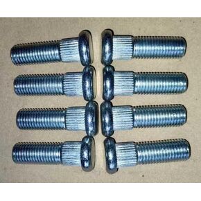 عجلات Hub/Brake Drum Bolt Studs 8pcs Set # 92154-1482 استبدال 2014-2024 Kawasaki Mule 600 610 XC SX KAF400 UTV الخلفية الأمامية