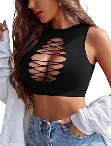 AVIDLOVE WOMINT'S FISHNET TOP و MINI SKIRT M in Saudi Arabia