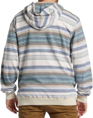 Billabong Men's Rancho Henley Pullover Hooded Flannel in Kuwait