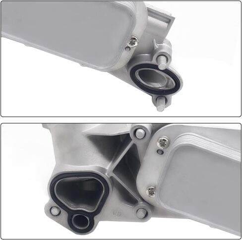Engine Oil Cooler Filter Housing Assembly Adapter with Gasket, Filter Insert, Cap for Chevrolet Cruze Sonic Malibu Aveo, for Buick Cascada, for Pontiac G3, for Saturn Astra 1.6L 18L 25199751 918-432 in Saudi Arabia