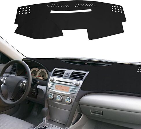 إكسسوارات تغطية غلاف DASH الجلدية لـ Toyota Camry 2007 2008 2008 2010 2011 ، غطاء لوحة Dash Mat Dashboard وغطاء داخلي in Kuwait