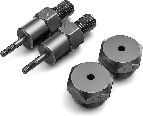 Nut Rivet Tool Accessories Rivet Nut Mandrel & Nose Piece 8-32 2-Pack in Kuwait