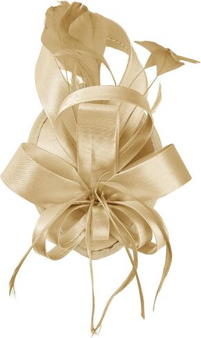 Century Star Kentucky hat Derby Fascinators for Women Hats Headband Tea Party Vintage Cocktail Ribbon Feathers Hair Clip in Saudi Arabia