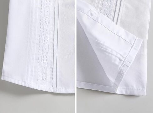 Girls' Long Sleeve Peter Pan Collar Shirt Girls School Uniform Shirts in Kuwait
