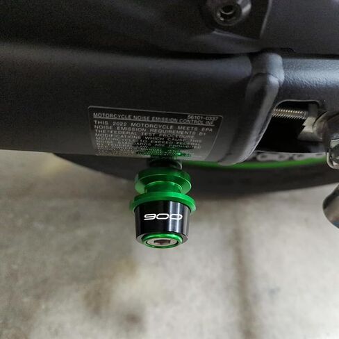 MOWOK Fit for Kawasaki Z900 Z900RS Z900SE Z 900 RS SE 2017-2025 Motorcycle Accessories M8 Swingarm Spools Sliders Swing Arm Paddock Stand Screws (Red) in Saudi Arabia