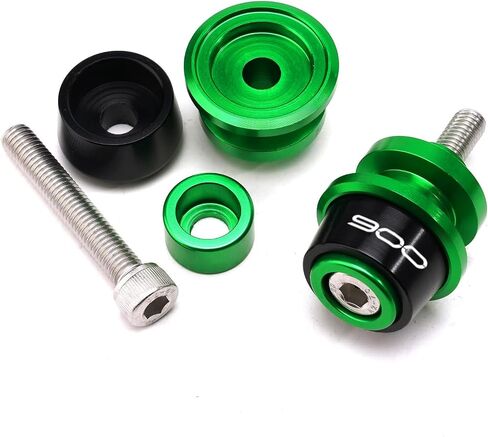 MOWOK Fit for Kawasaki Z900 Z900RS Z900SE Z 900 RS SE 2017-2025 Motorcycle Accessories M8 Swingarm Spools Sliders Swing Arm Paddock Stand Screws (Red) in Saudi Arabia