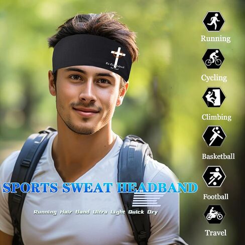 عصابات الرأس الرياضية للرجال 3pcs عصابات العرق العصابات رجال عرقات العرق للنساء رجال يديرون عصابات الرأس in Kuwait