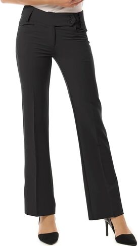 MixMatchy Women's Relaxed Bootcut Dress Pants Business Casual Work Pants Trousers Slacks in Saudi Arabia