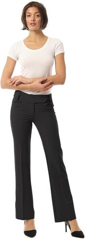 MixMatchy Women's Relaxed Bootcut Dress Pants Business Casual Work Pants Trousers Slacks in Saudi Arabia