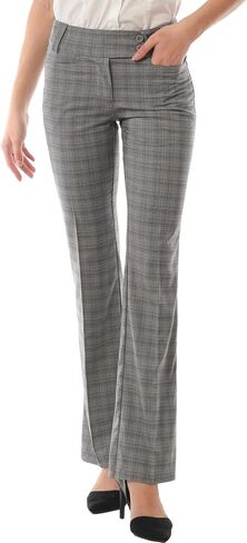 MixMatchy Women's Relaxed Bootcut Dress Pants Business Casual Work Pants Trousers Slacks in Saudi Arabia