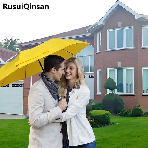 Windproof Travel Umbrella Sturdy Fiberglass Frame Compact Umbrella Auto Open Close Portable UV Protection. in Saudi Arabia