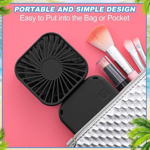 3 Pack Necklace Fans Portable Neck Hanging Fan Mini Fan Handheld Hand Held Fan for Cooling Small Personal Hands Free Fan USB Rechargeable Battery 3 Speed Air Circulatory Fan in Kuwait