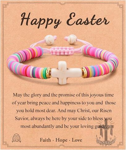 Shonyin Cross Bracelet for Girls - First Communion, Baptism, Confirmation Gifts for Girl, Pearl Jewelry for Your Little Girls in Kuwait