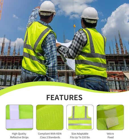 TOURGO Safety Vest Meets ANSI Class 2 Standards in Saudi Arabia
