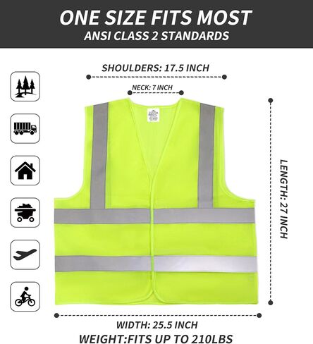 TOURGO Safety Vest Meets ANSI Class 2 Standards in Saudi Arabia