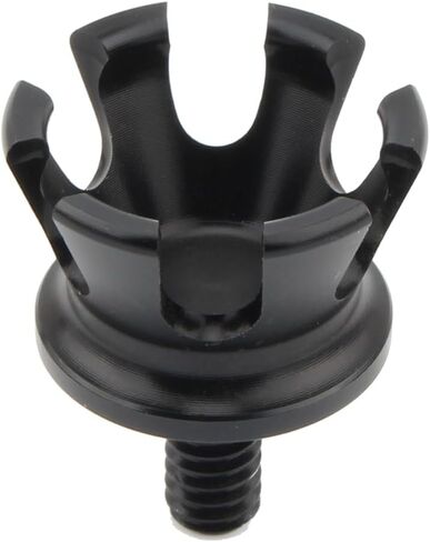 Seat Bolt Screw 1/4"-20 Thread Crown Seat Nut Aluminum for Harley 1996-2024 Sportster 883 1200 Touring Road King Street Glide Dyna Street Bob Softail Fat Boy Wide Glide (Silver) in Kuwait