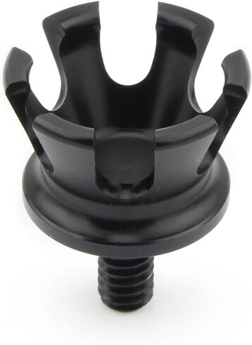 Seat Bolt Screw 1/4"-20 Thread Crown Seat Nut Aluminum for Harley 1996-2024 Sportster 883 1200 Touring Road King Street Glide Dyna Street Bob Softail Fat Boy Wide Glide (Silver) in Kuwait