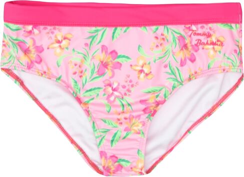 Tommy Bahama Girls 2-Piece Swimsuit Set, Racerback Top and Bikini Bottoms, Quick-Drying Tropical Print Swimwear for Kids in Saudi Arabia
