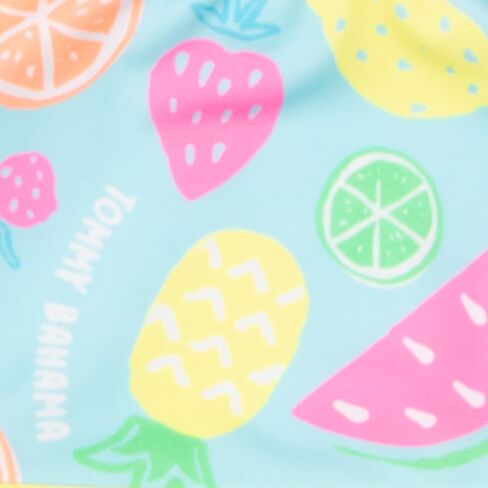 Tommy Bahama Girls 2-Piece Swimsuit Set, Racerback Top and Bikini Bottoms, Quick-Drying Tropical Print Swimwear for Kids in Saudi Arabia