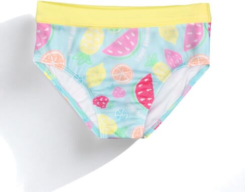 Tommy Bahama Girls 2-Piece Swimsuit Set, Racerback Top and Bikini Bottoms, Quick-Drying Tropical Print Swimwear for Kids in Saudi Arabia