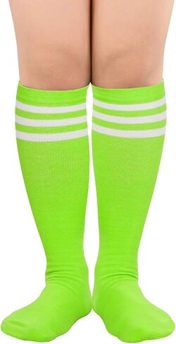 Kids Soccer Socks - Boys Girls Baseball Softball Knee High Socks in Kuwait