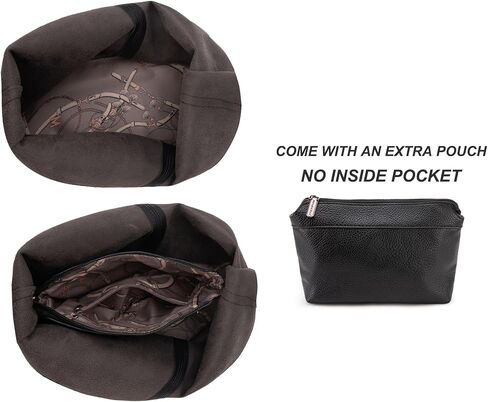 Montana West Slouchy Hobo Bags for Women Soft Designer Shoulder Purses Ladies Top Handle Handbag in Kuwait