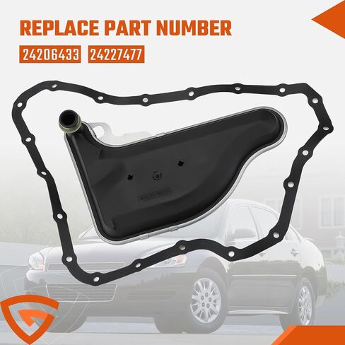 RE0F11A CVT Transmission Filter & Oil Pan Gasket Kit Compatible With Nissan Versa Sentra Versa Note 2012-2019 Replaces 33010-JF015 31726-28X0A 31726-3JX0A 19318012 in Kuwait