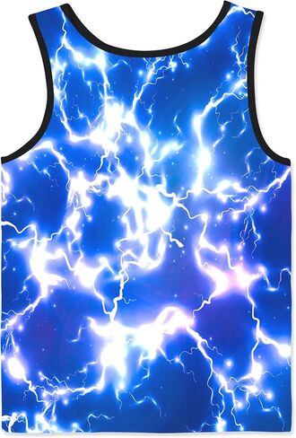 Hgvoetty Boys Tank Tops Tops Graphic Slictivess Thirts Kids Girls 3D Novelty Summer Tank Hirtshirts for Youth 4-16 Years in Saudi Arabia