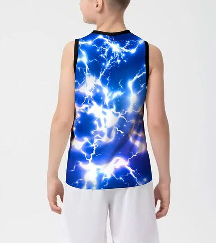 Hgvoetty Boys Tank Tops Tops Graphic Slictivess Thirts Kids Girls 3D Novelty Summer Tank Hirtshirts for Youth 4-16 Years in Saudi Arabia