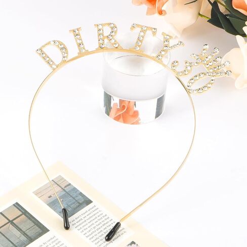 30th Birthday Decorations for Her Dirty 30 Birthday Headband Tiara Queen Crown 30th Birthday Gifts in Saudi Arabia