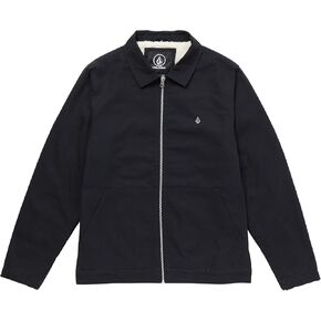 Volcom Men's Palm Drive Sherpa مبطنة بملبة zip garage