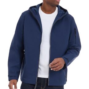 Michael Kors Men's Hooded Windbreaker, Rain and Wind Resistant