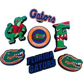 7 Pcs College Football Gators Charm Bundle