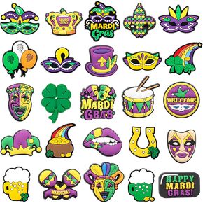 NIVANA Cute Shoe Charms for Women Men Adults, Aesthetic Charms for Shoe Decorations, Holiday Shoe Decoration Charms for Clog Slides Sandals Bracelets, Cute Party Favors Stocking Stuffers Gifts