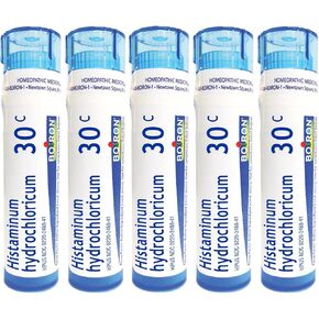 Boiron Histaminum Hydrochloricum 30C Homeopathic Medicine for Allergy Relief (Pack of 5)
