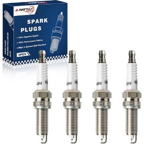 Iridium Spark Plugs 4 Pack متوافق مع Hyundai Veloster Accent & Kia Soul Rio 2012 2014 2015 2015 2017 2018 2018 L4 1.6L BESTALES 92873 ، LZKR6AIX ، 93815 ، SILZKR6B10E